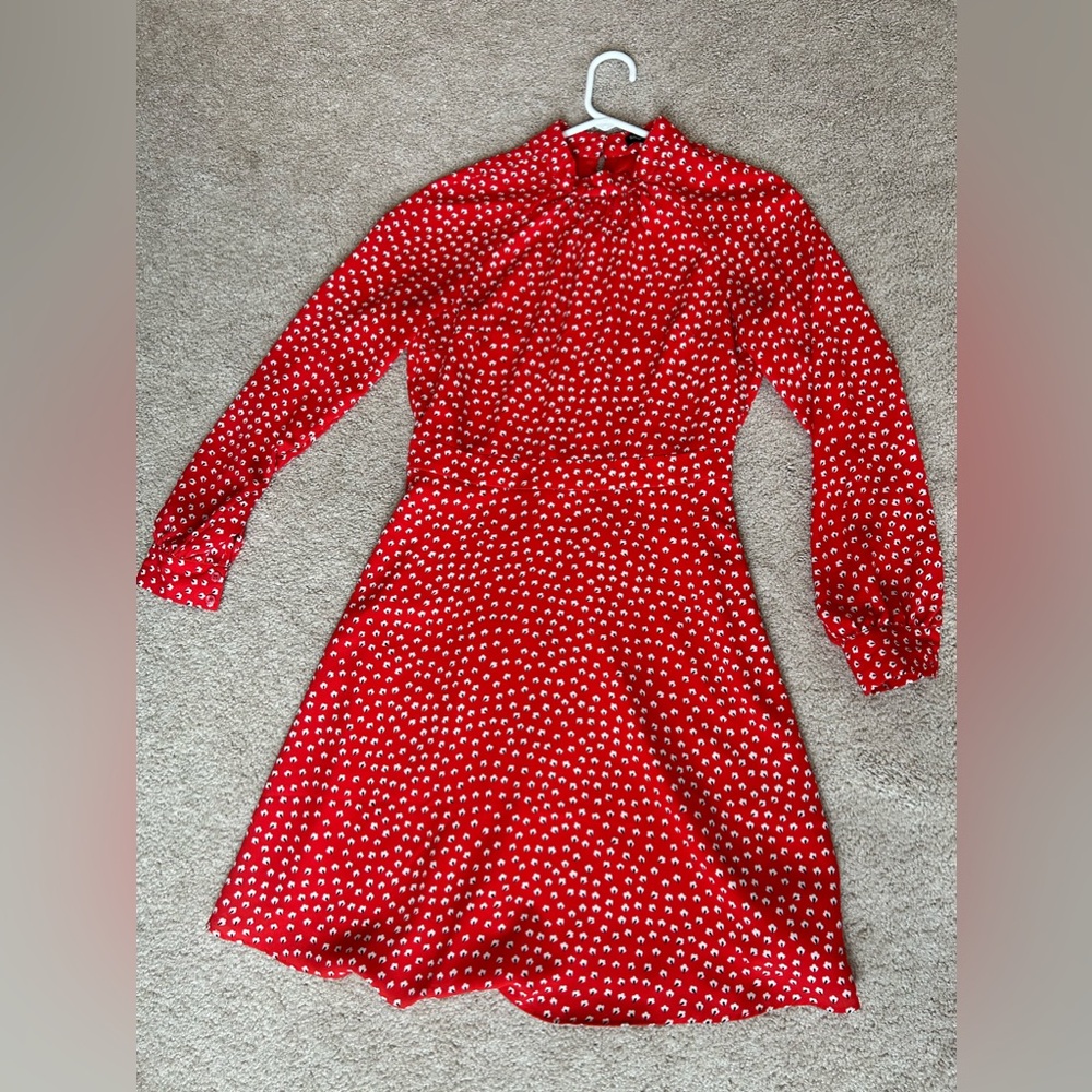 Banana republic long sleeve dress, size 0